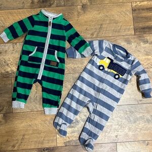 CARTERS Zipper Sleepers Bundle, Size 6M
